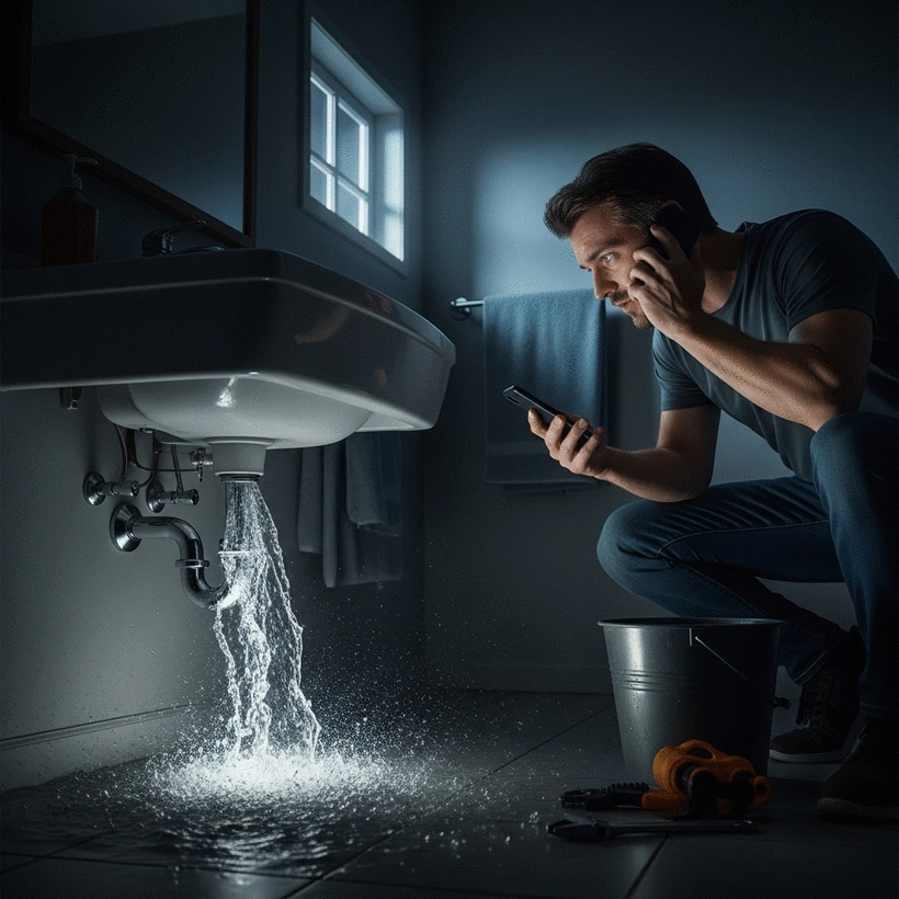 Emergency Plumbing Richmond: What to Do When Your Pipes Burst at 2 AM